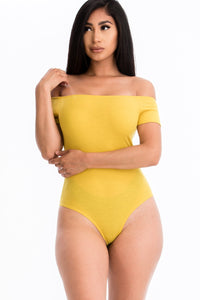 Yellow Bodysuit